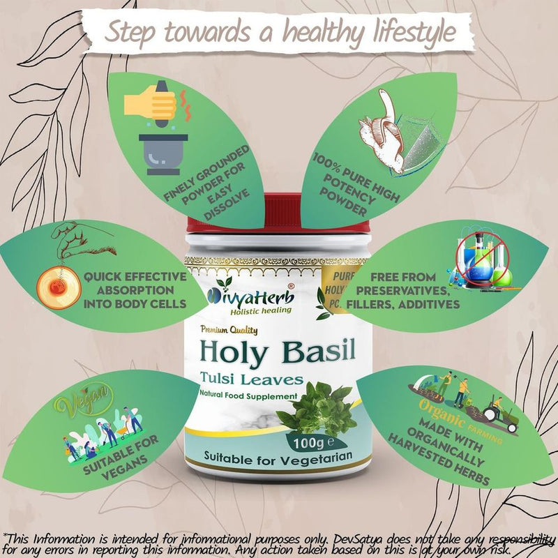 Holy Basil (Tulsi) Powder - Best Quality, Professional Seller - Buy with Confidence!
