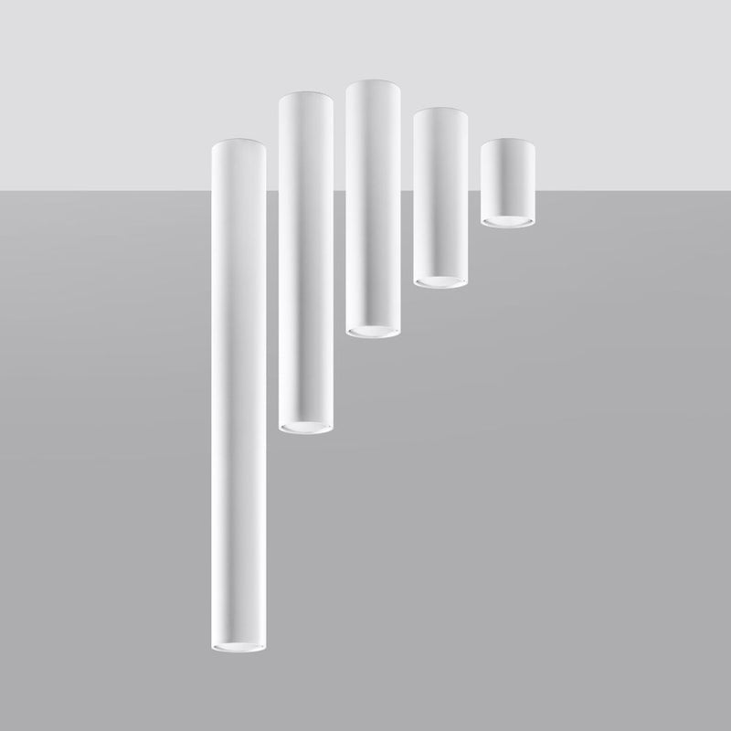 Modern Steel Lagos Ceiling Lamp for Industrial and Loft Designs - GU10