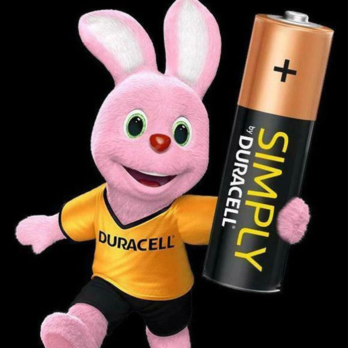 Duracell Simply AA Batteries, 12 Pack - High-Power, Long-Lasting Performance