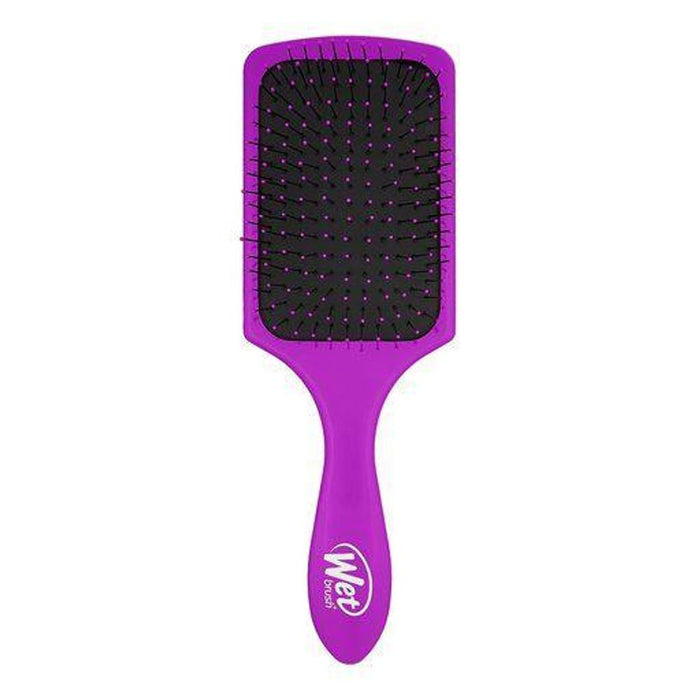 WetBrush Paddle Detangler - Purple | Professional Quality Hair Brush