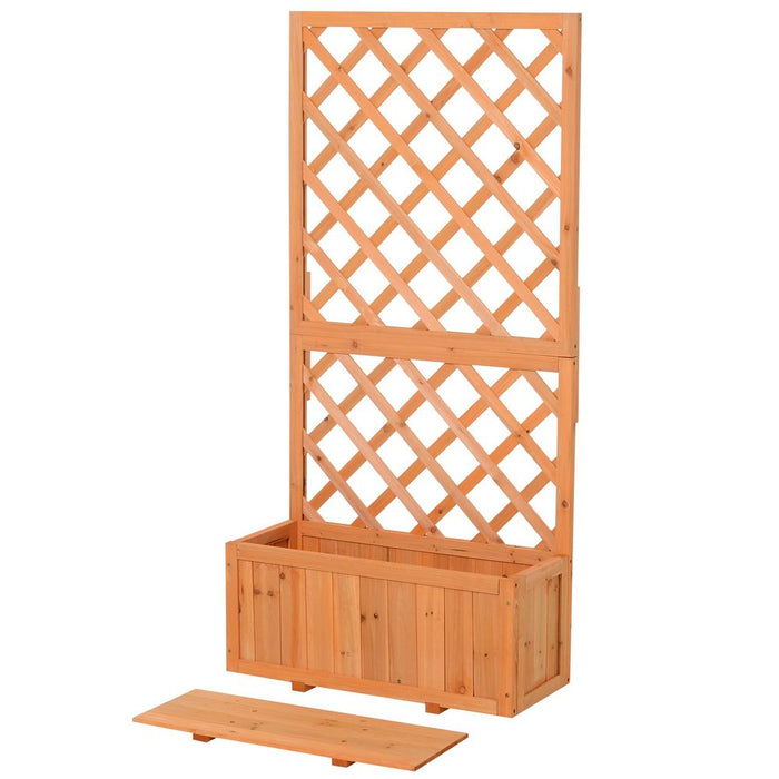 Premium Wood Garden Display: Grow, Decorate, and Showcase Plants - Durable, Rot-Resistant Frame - Easy Assembly