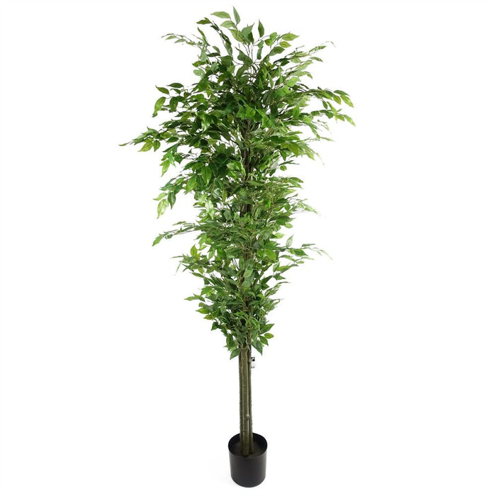 Premium 180cm Artificial Ficus Tree: Realistic, Green, High-Quality