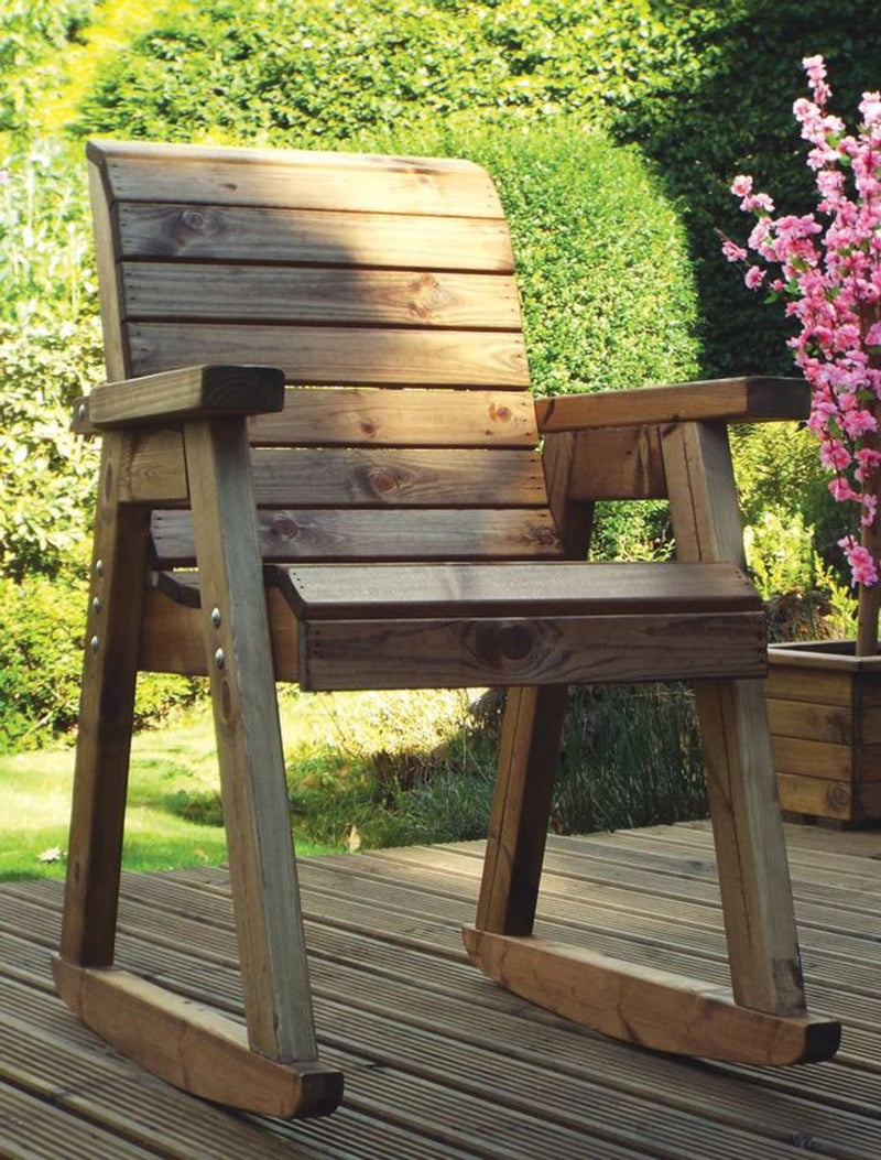 Premium UK-made Rocker Chair | Water Repellent & Rot-Free | 10-Year Guarantee