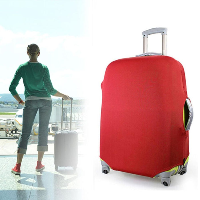 AQ High-Quality Dustproof Suitcase Cover 24" Red