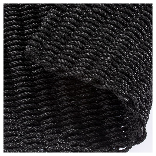 Didsbury Braided Polypropylene 45x75cm Charcoal Doormat