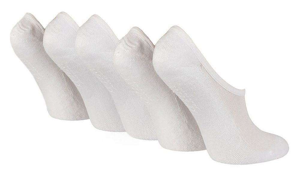 5PK - Wildfeet Ped Liner Sock with Heel Grip