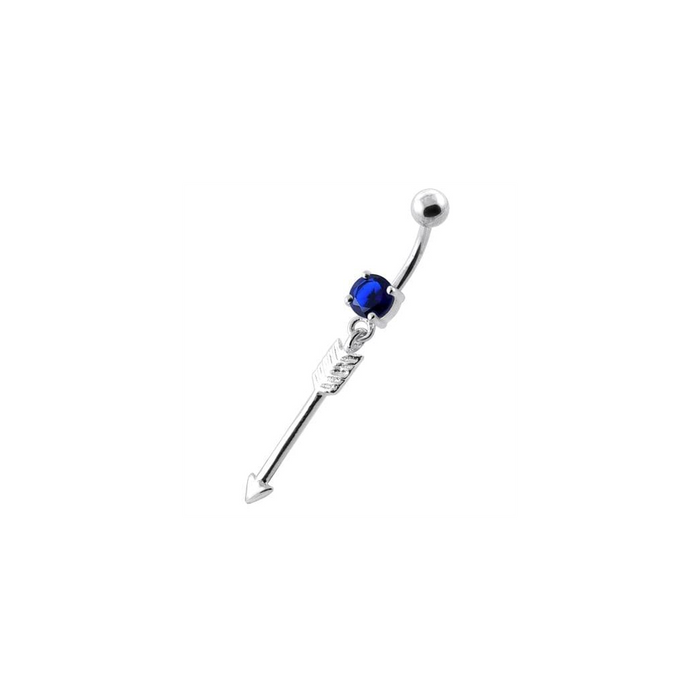 Trendy Arrow belly button bars