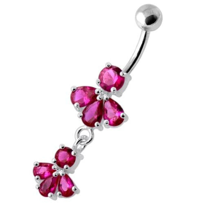 Fancy Jeweled Navel Belly Ring 