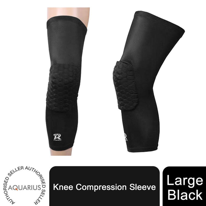 Premium Knee Compression Sleeve - Large, Black