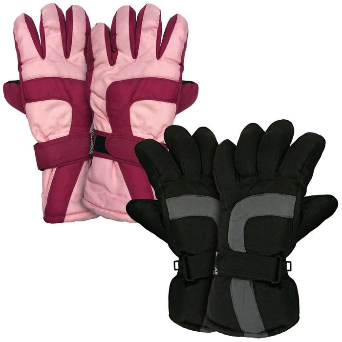 Thinsulate - Children's Ski Gloves - Keep Your Hands Warm and Dry - Waterproof - Boys and Girls - 4 Sizes Available