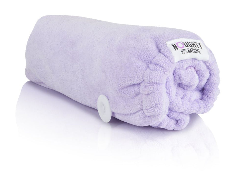 Noughty Microfibre Hair Towel - Purple