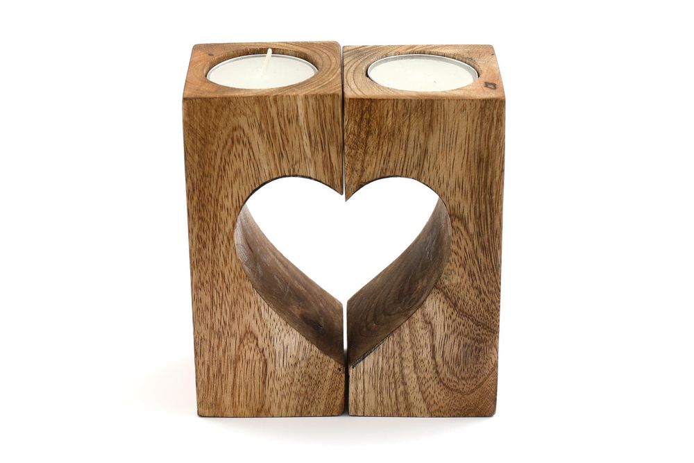 Romantic Heart Tealight Holders