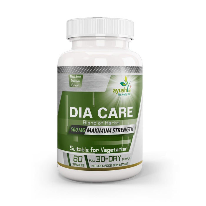 Dia Care Capsules - Ayurvedic Blend for Blood Sugar Control