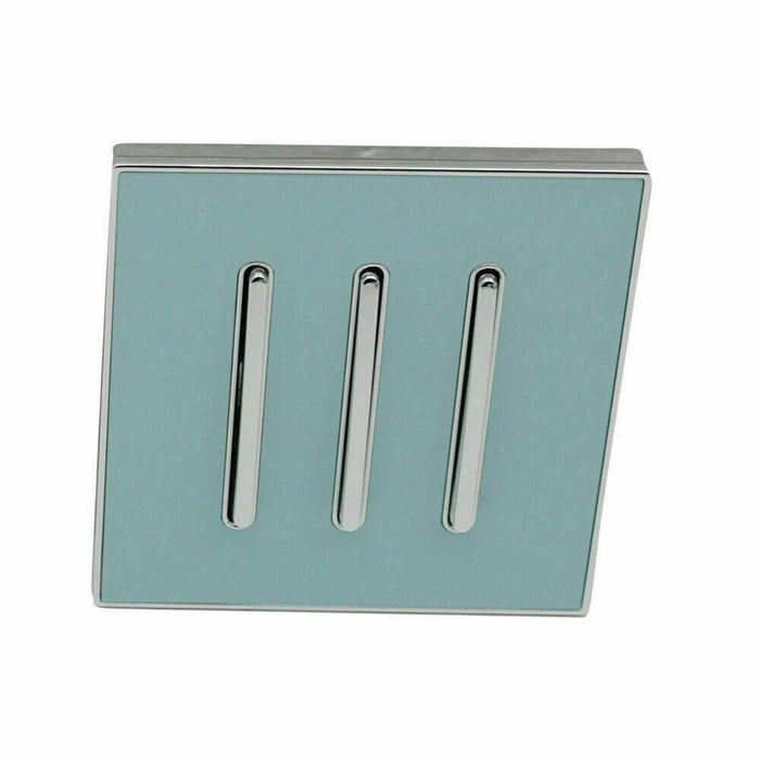 1/2/3 Gang Wall Switch Screwless Brushed Gold/Textured Cream/White Finish UK~3616