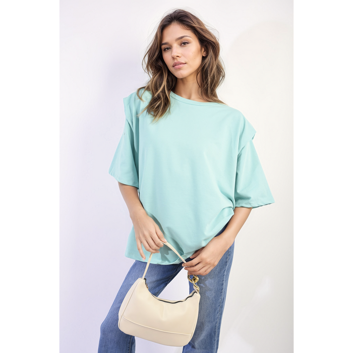 Jeanette Oversized Top - Comfortable and Chic Fashion Statement for Any Occasion!