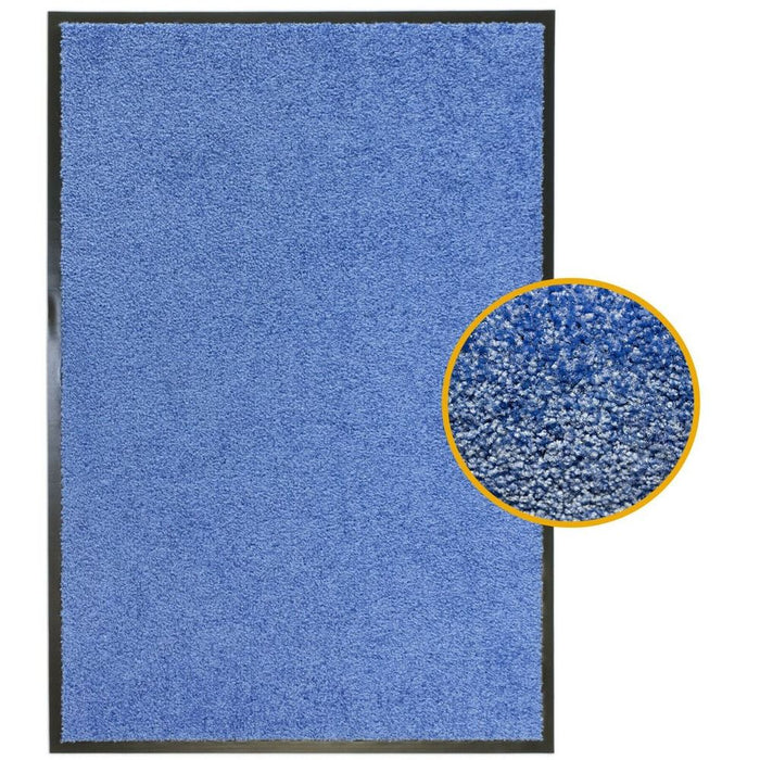 Barrier Mats (90x120) - Blue, Washable & Durable for Home & Office Use. Enhance Look, Ensure Safety & Efficiency. Ideal for Entrances.