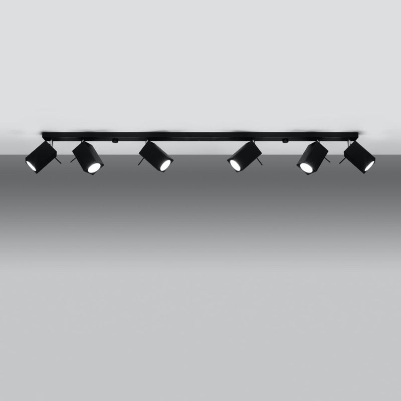 Premium Quality Steel Ceiling Lamp - Modern Design, GU10 Bulb - Industrial Style Décor - Best Value