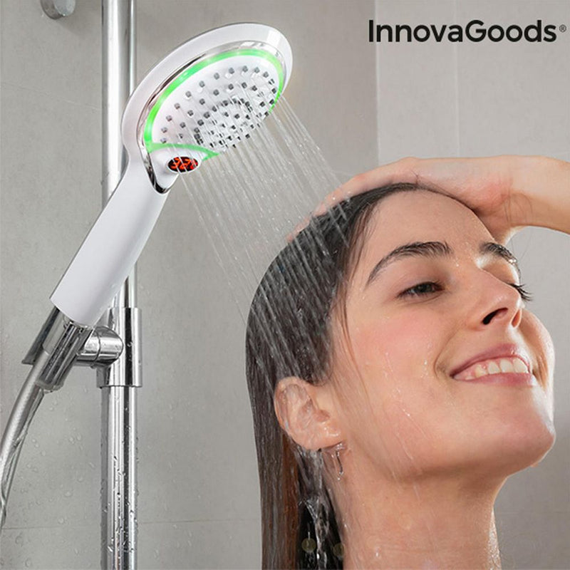 Premium Quality LED Shower Head - Temperature Sensor - Easy Bathroom Upgrade!