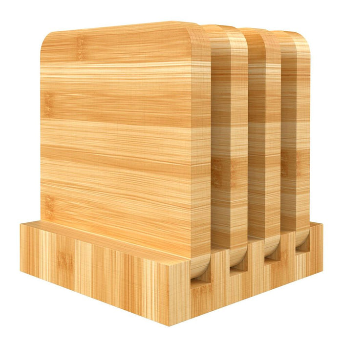 Natural Bamboo Coasters - Protect Your Furniture with Style