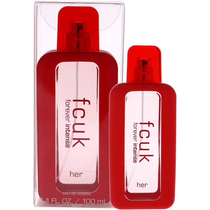 Fcuk Forever Intense Her Eau De Toilette Spray 100ml