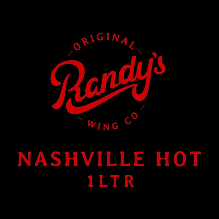 Randy's Nashville Hot - 6 x 1ltr Hot Sauce