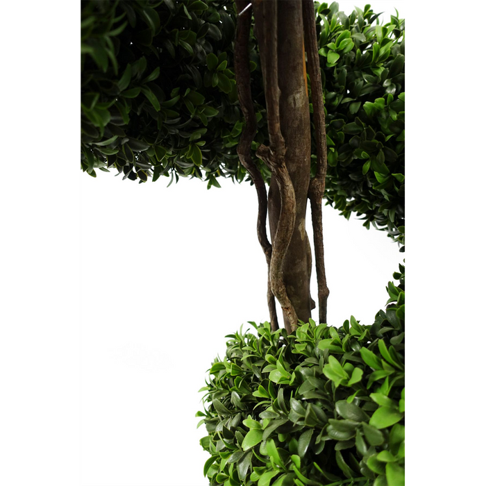 150cm Spiral Buxus Artificial Tree | UV Resistant | Outdoor