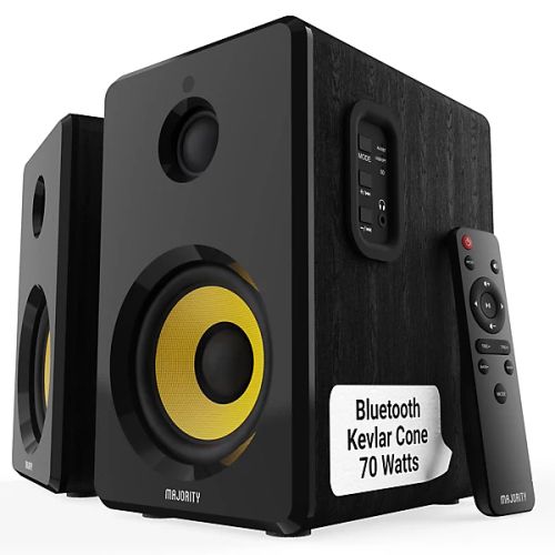 MAJORITY D40X BOOKSHELF ACTIVE SPEAKERS