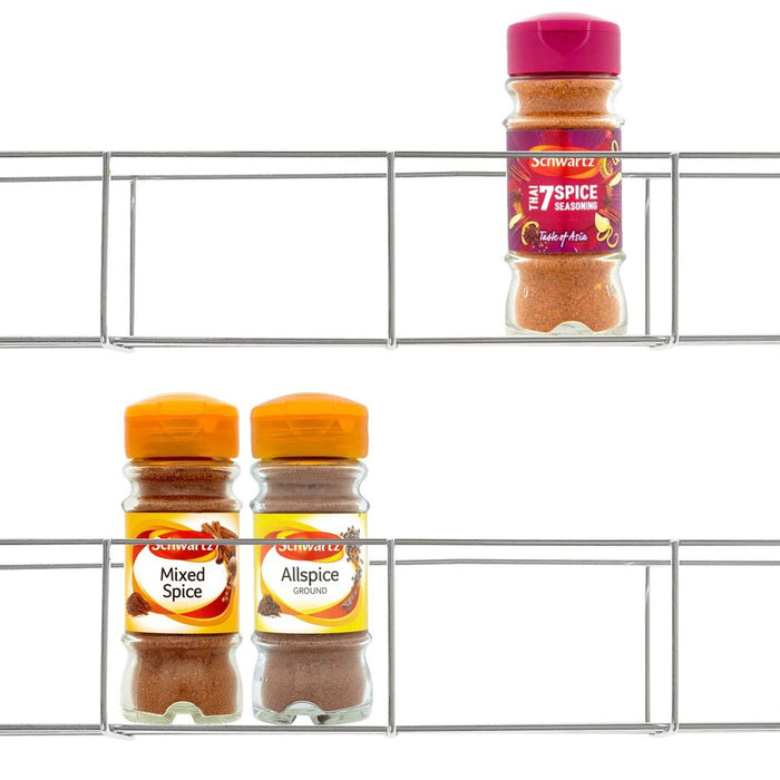 4 Tier Spice Rack Herb Shelf - Organize and Maximize Kitchen Spaces AS-19035