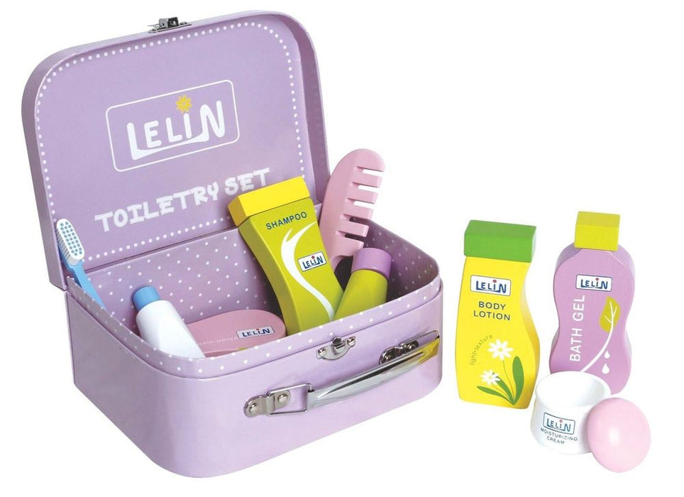 Ultimate 9-Piece Lelin Toiletry Set - Hours of Fun, Imaginative Role Play