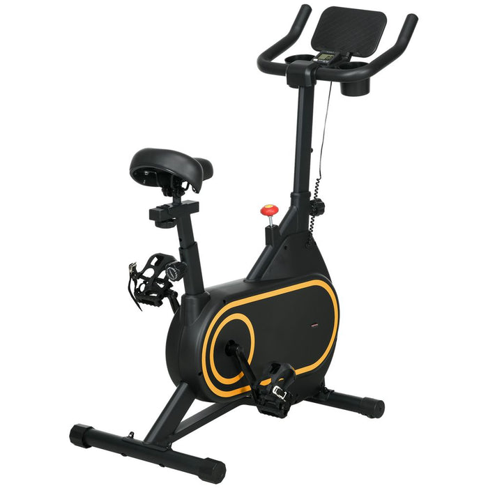 SPORTNOW Exercise Bike - Home Cardio Workout with LCD Display