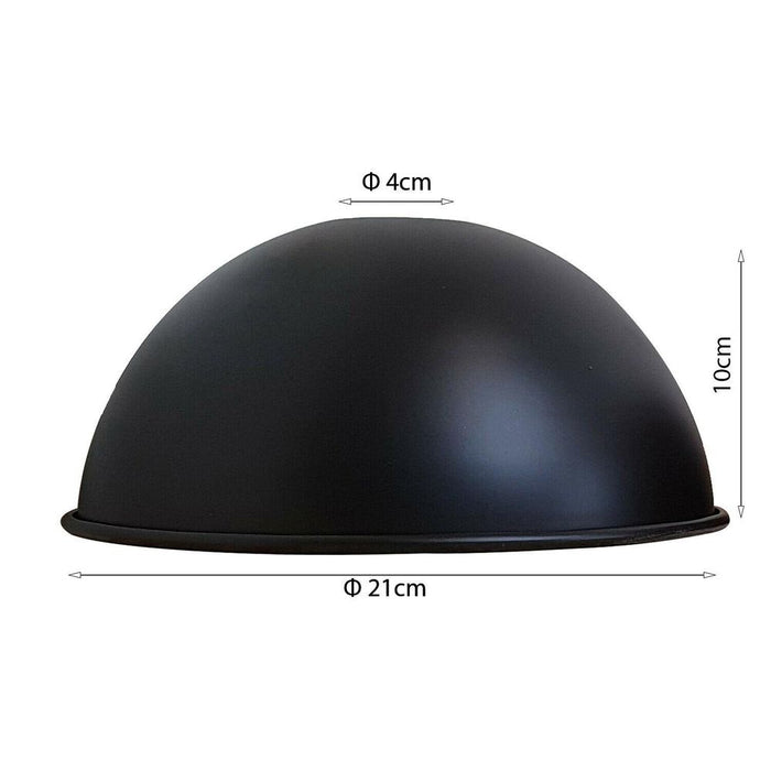 210mm Dome Easy Fit Light Shades Modern Ceiling Pendant Lampshades