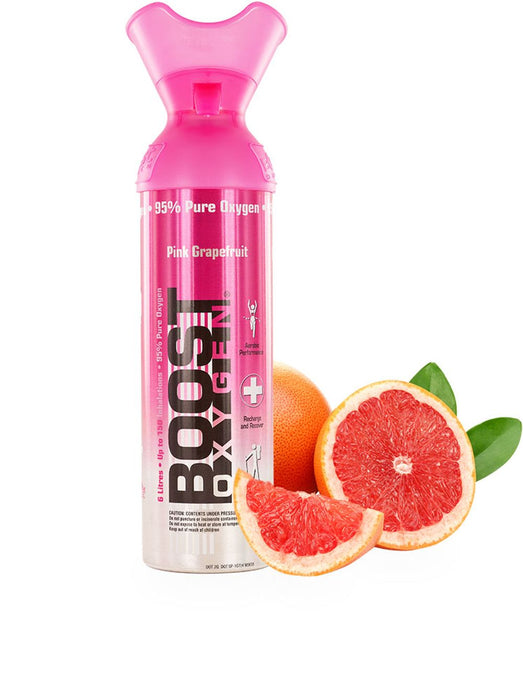 95% Pure Oxygen with Pink Grapefruit Aroma - 100% Natural 9L - Boost Energy, Focus, and Mood