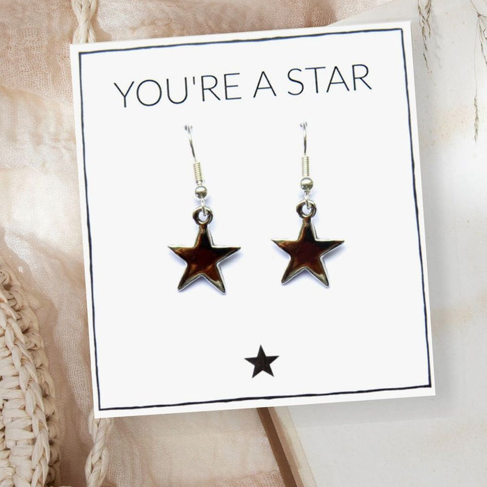 You're A Star Earrings & Card | Ideal Gift