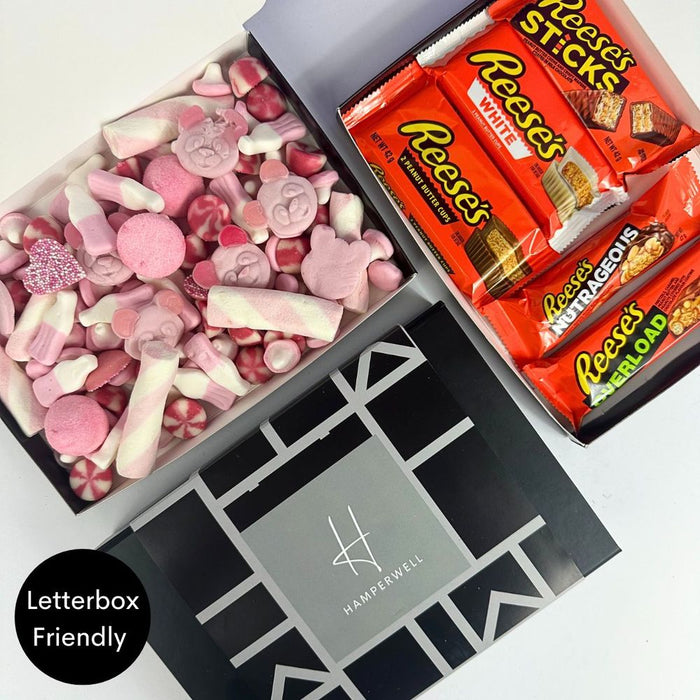 Pink Sweets Letterbox Gift Hamper