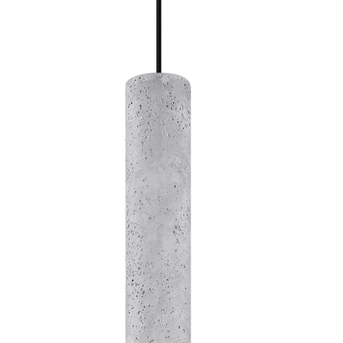 Industrial Pendant Lamp - Concrete Luvo Design - High-Quality GU10