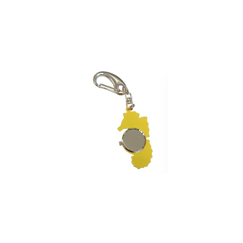 Imperial Key Chain Clock Seahorse IMP726 - CLEARANCE UNBOXED NEEDS RE-BATTERY