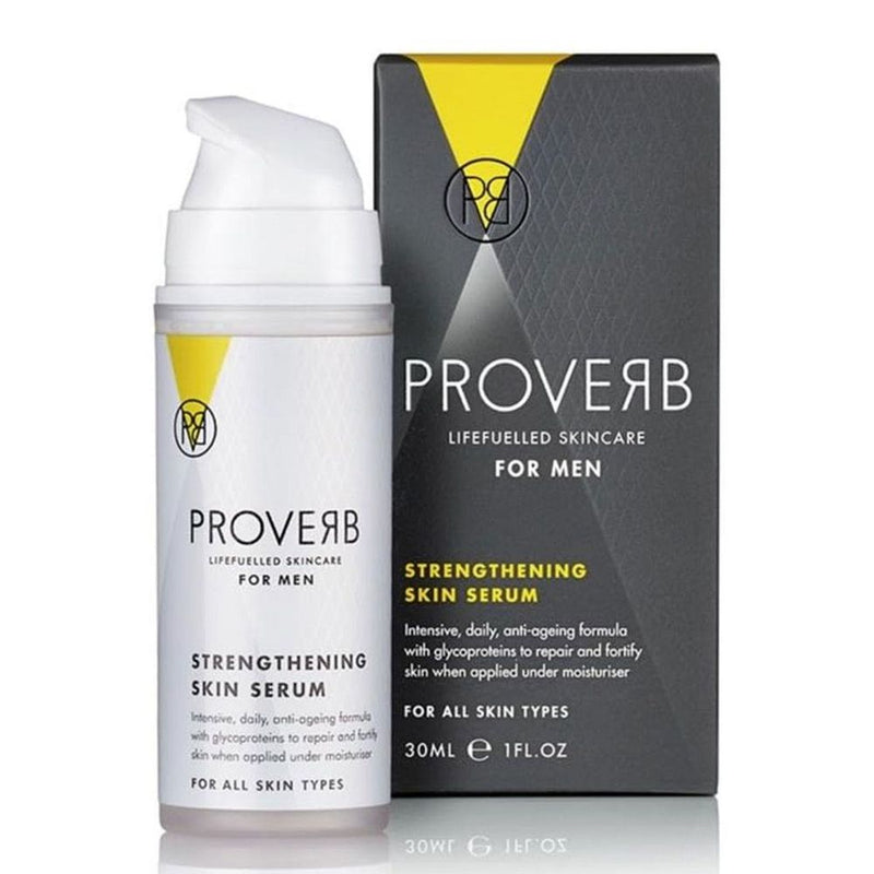 Proverb Strengthening Skin Serum for Men, 30ml - Professional Grade Anti-Aging Hydration & Protection