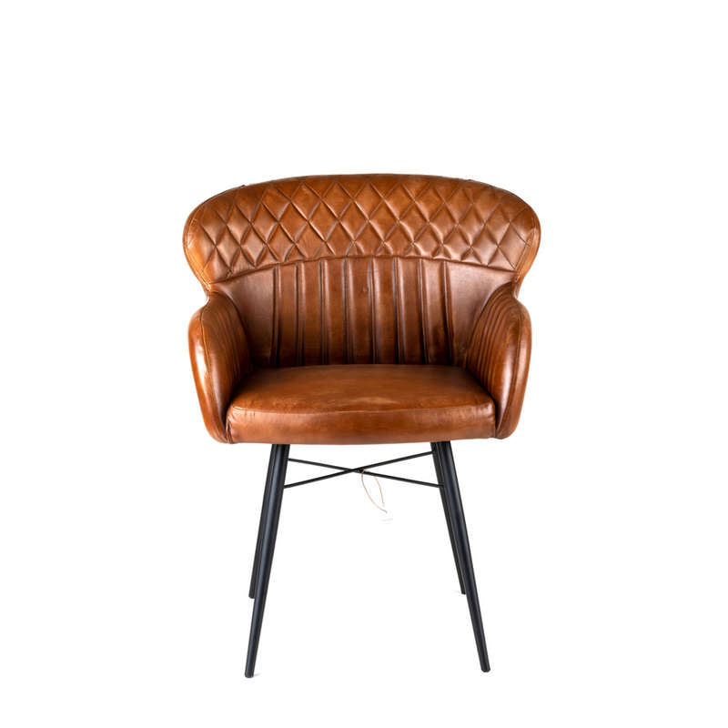 Premium 81CM Leather Dining Chair