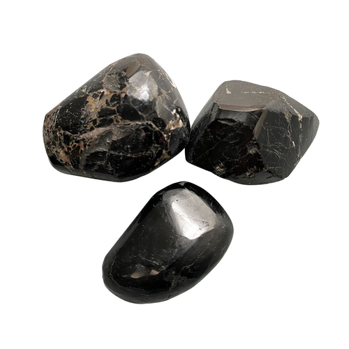 Tumbled Crystals, Pack of 6, Black Tourmaline