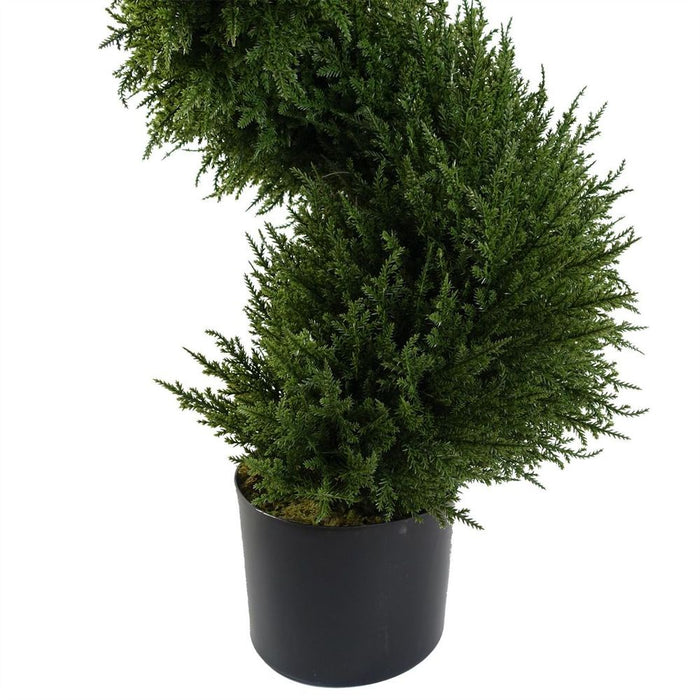 120cm Spiral Cypress Tree - Top Quality Artificial Topiary