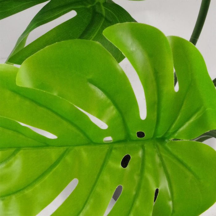 70cm Artificial Twisted Stem Monstera Plant