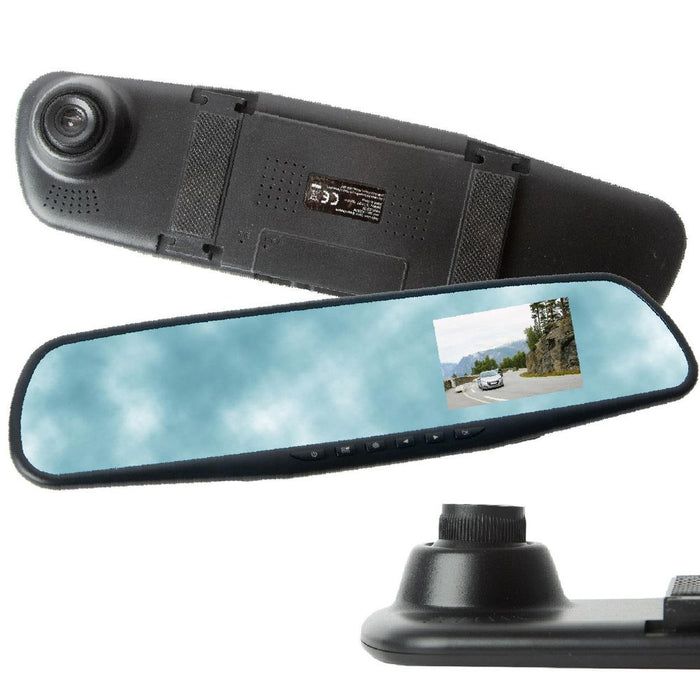 Aquarius Rear View Mirror with Full HD Dashboard Camera