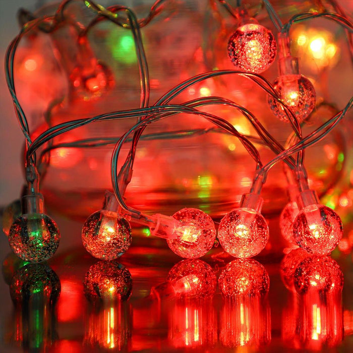 Vinsani Globe Fairy String Lights - 26ft, 60LED, Waterproof, 7 Lighting Modes - Perfect for any occasion!