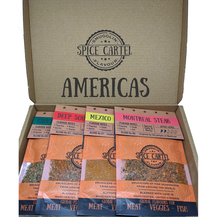 Americas Spice Gift Box | Flavours From North & South America