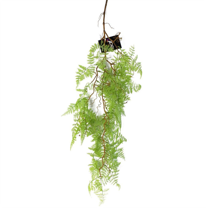 Premium 100cm Artificial Hanging Maidenhair Fern - Lifelike Greenery, Perfect for Indoor Décor