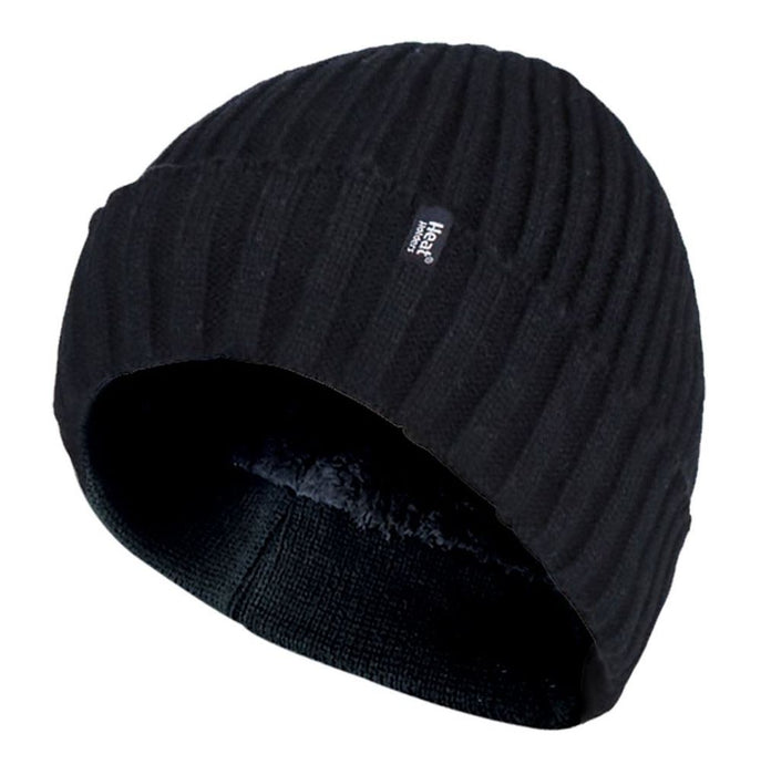 Heat Holders - Mens Ribbed Turnover Hat