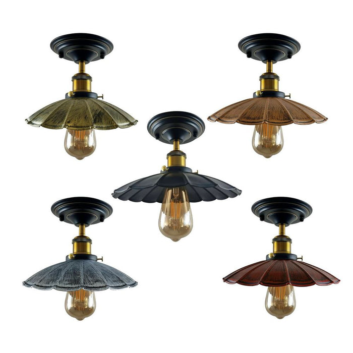 Modern Industrial Retro Loft Metal Ceiling Light Indoor Light Fitting Kitchen