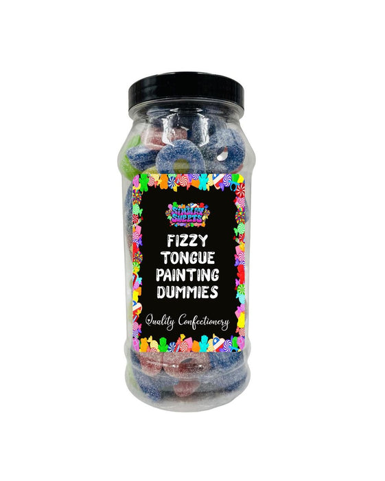 Fizzies Tongue Painting Dummies - Retro Sweets Gift Jar