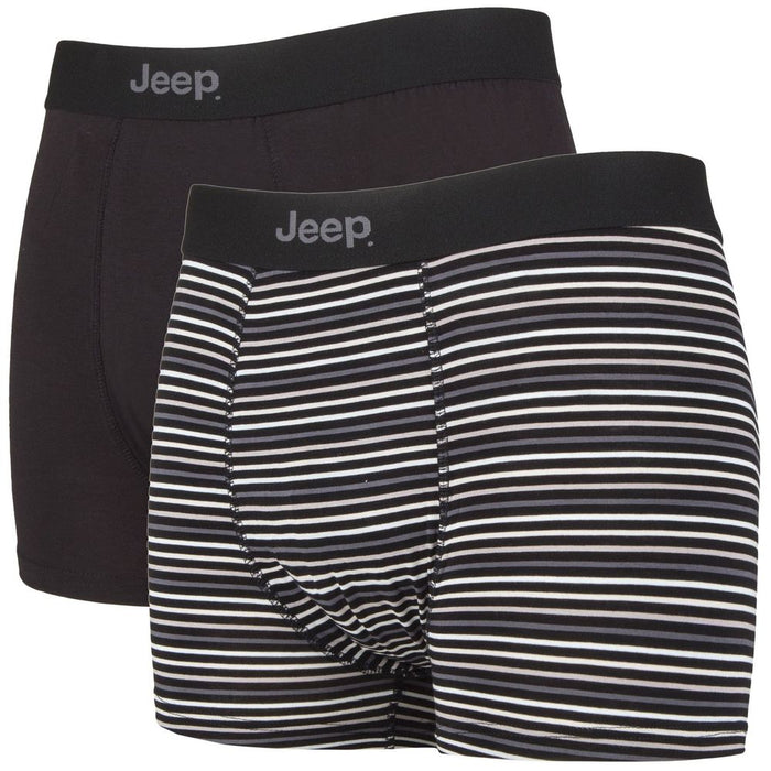 Jeep - 2 Pr Pack Bamboo Fitted Trunks