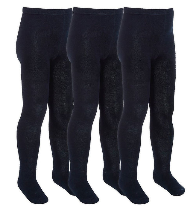 3 PAIRS - Girls Bamboo Tights